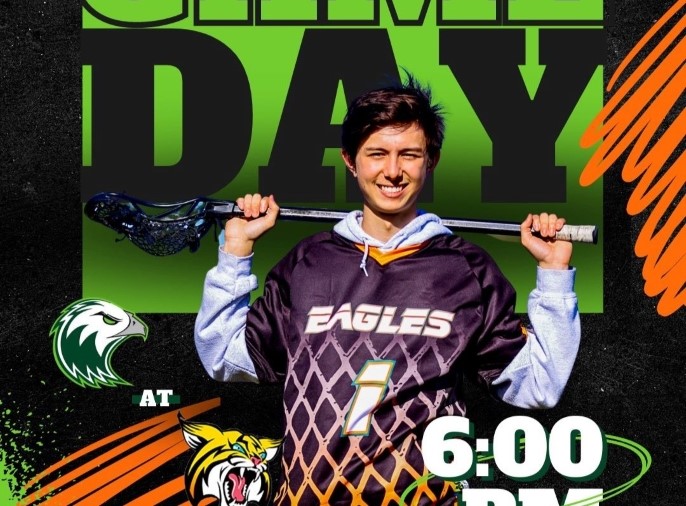 victory graphic for a lacrosse team