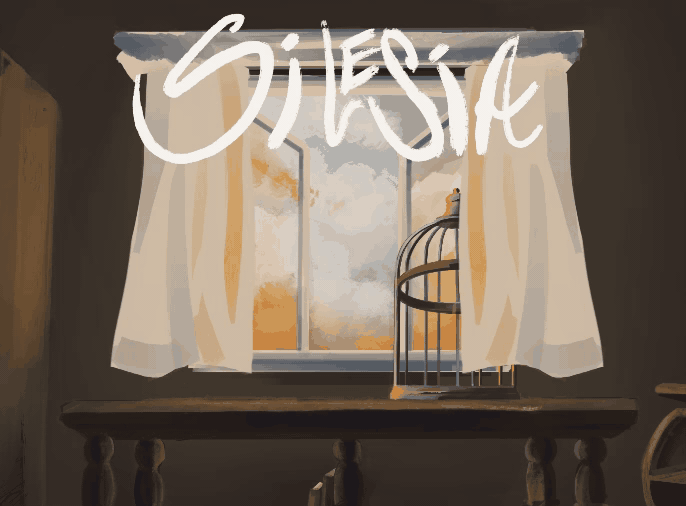 Cropped image of poster for the game Silesia